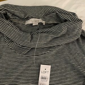 NWT Loft long sleeves  cowl neck